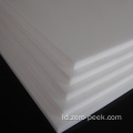 Acetal POM-C sheet virgin white